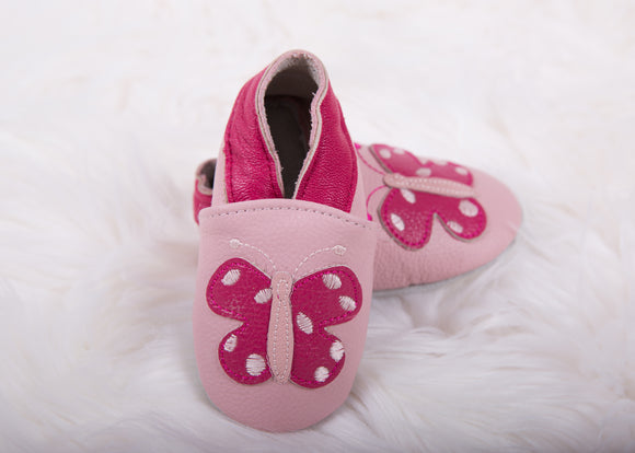 Fuchsia Butterfly Shoes