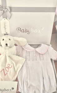 Girl’s Classic Romper with Bunny - SOLD OUT